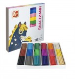 Пластилин Луч ZOO, 18 цветов, арт. 20С 1358-08