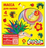 Масса для лепки Каляка-Маляка, 4 цвета, 28 г, арт. МЛКМ04