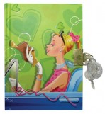 Блокнот с замком Shinn Jee ДЕВУШКИ, 45 листов, арт. DHB-480155