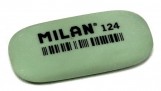 Ластик Milan для карандашей, овальный, малый, арт. 124