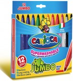 Фломастеры Universal CARIOCA JUMBO, толстые, 12 цветов, арт. 40569