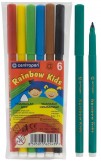 Фломастеры Centropen RAINBOW KIDS, 6 цветов, арт. 7550/6ЕТ