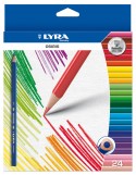 Карандаши Lyra OSIRIS, 24 цвета, треугольные, арт. 2521240