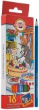 Карандаши Koh-I-Noor TOM&amp;JERRY, 18 цветов, арт. 3653018023KSRU