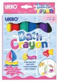 Мелки для ванны Leeho BATH-CRAION, 8 г, 6 цветов, арт. BACR-8SE-6/543182