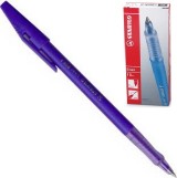 Ручка шариковая Stabilo Liner, фиолетовая, арт. 808/55