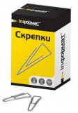 Скрепки inФОРМАТ, треугольные, 31 мм, 100 шт., арт. SNT31-100K