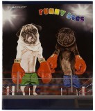 Тетрадь Silwerhof FUNNY DOGS, 48 листов, клетка, арт. 811137-55