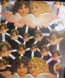 Миниатюрное изображение для скрапбукинга &quot;Ангелы&quot; 24*17см.3листа. Артикул; 1516012