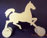 Лошадка на колесах  и кочалка
